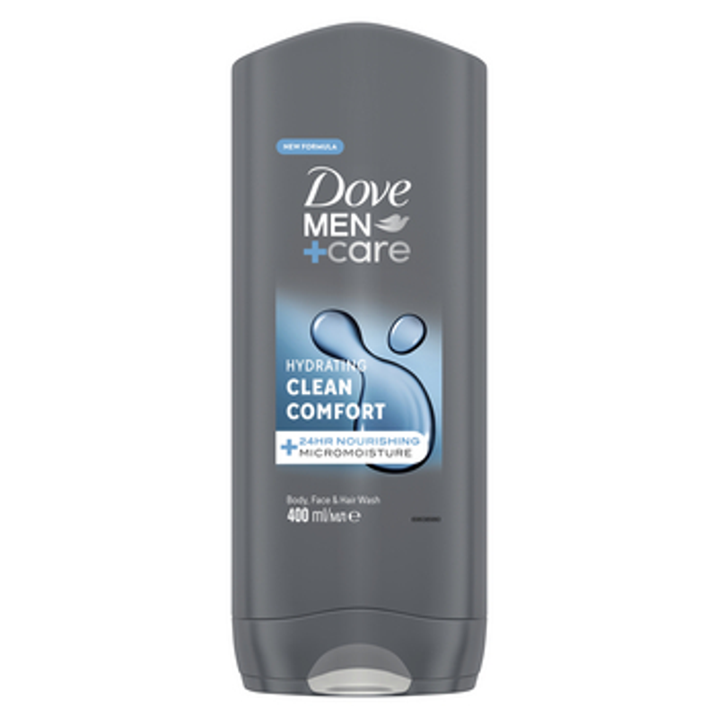 Dove MEN PLUS CARE CLEAN COMFORT ŻEL POD PRYSZNIC 400 ML